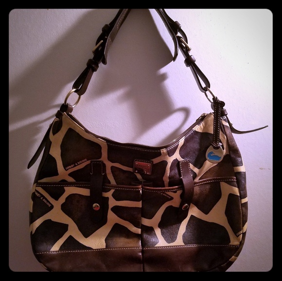 Dooney and bourke cow print Clearance